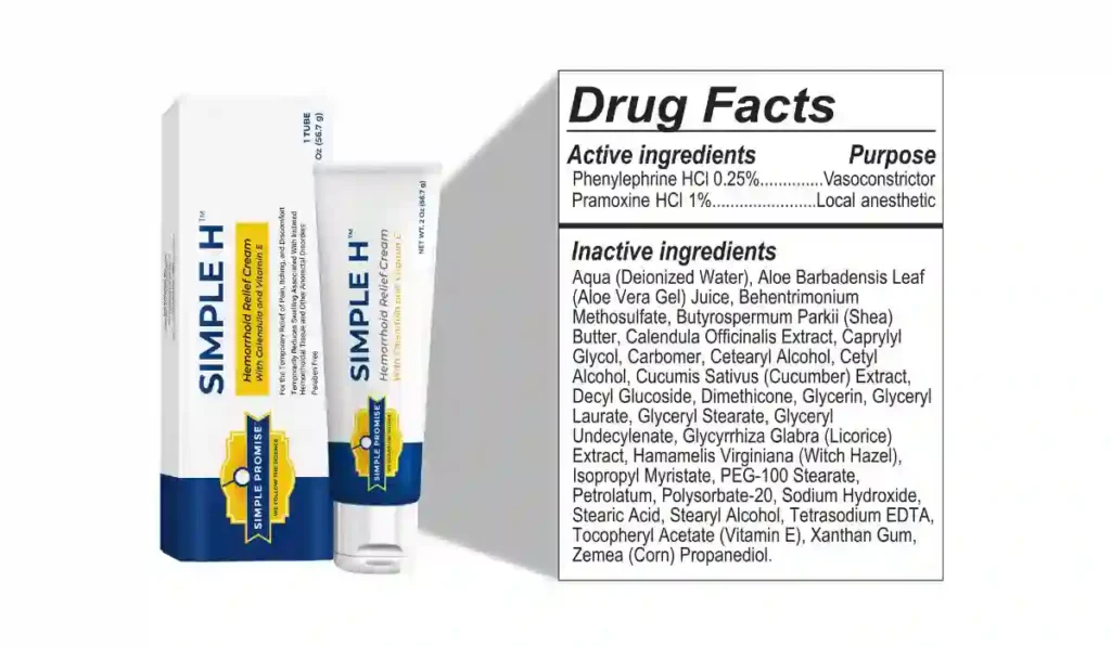 Simple H ingredients